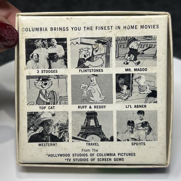 Vintage Columbia Pictures The 3 Stooges Spooks 8mm Film Reel Movie Collectible - Picture 9 of 11